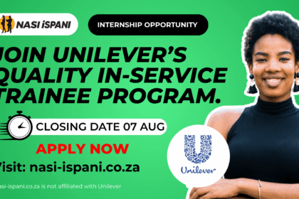 Unilever Quality In-service Trainee