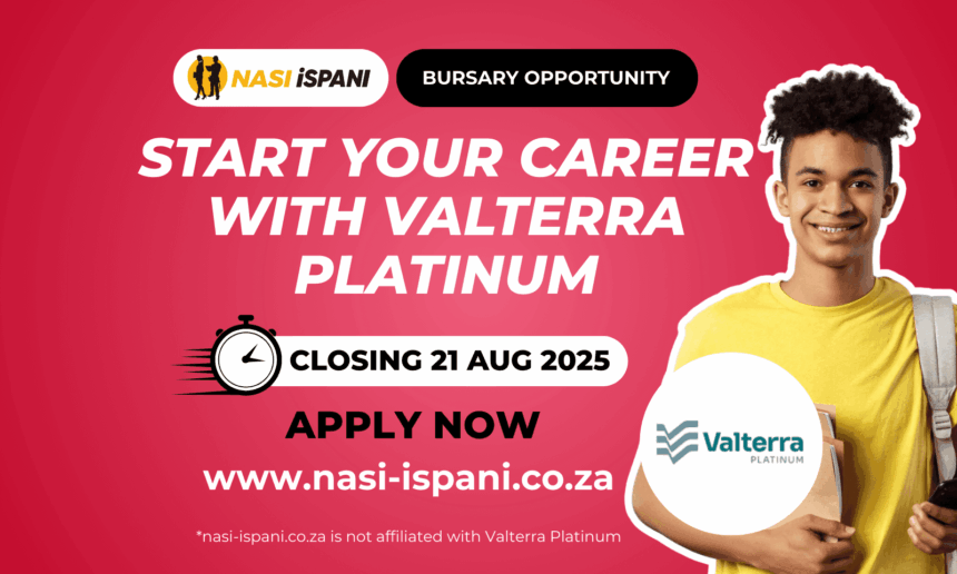 Valterra Platinum Bursaries 2026