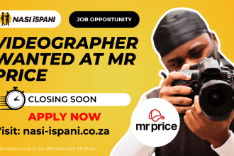 Videographer Vacancy At Mr Price