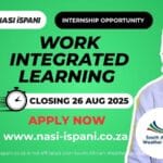 Work Integrated Learning Programme at South African Weather Service