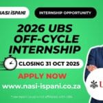 2026 Off-Cycle Internship At UBS Careers