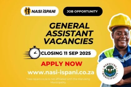 9 x General Assistants Posts Open at Maruleng Municipality