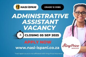Administrative Assistant Vacancy at King Price Insurance