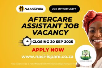 Aftercare Assistant Job Vacancy at Pinnacle College