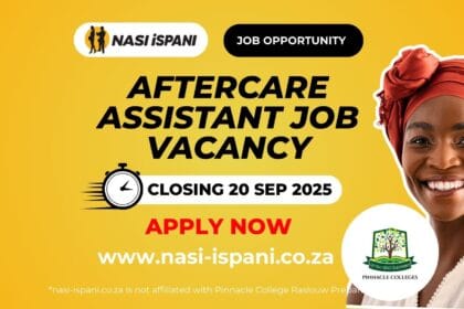Aftercare Assistant Job Vacancy at Pinnacle College