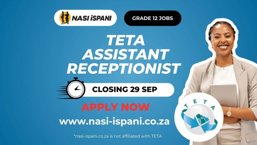 Assistant Receptionist Job Opportunity