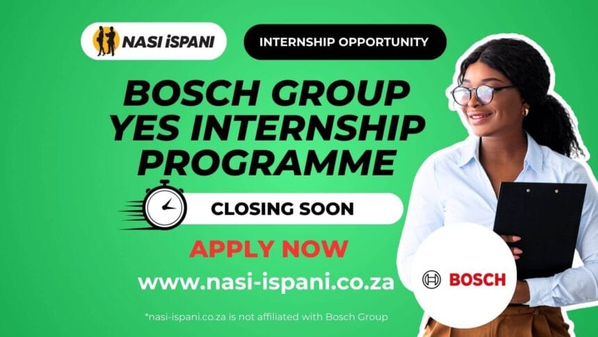 Bosch Group YES Internship Programme 2025 / 2026
