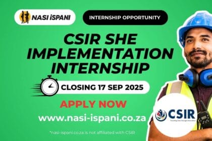 CSIR SHE Implementation Internship
