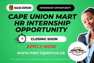 Cape Union Mart HR Internship Opportunity