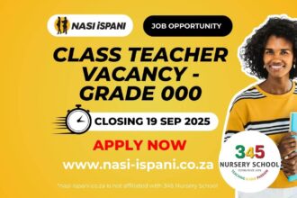 Class Teacher Vacancy at 345 Nursery School