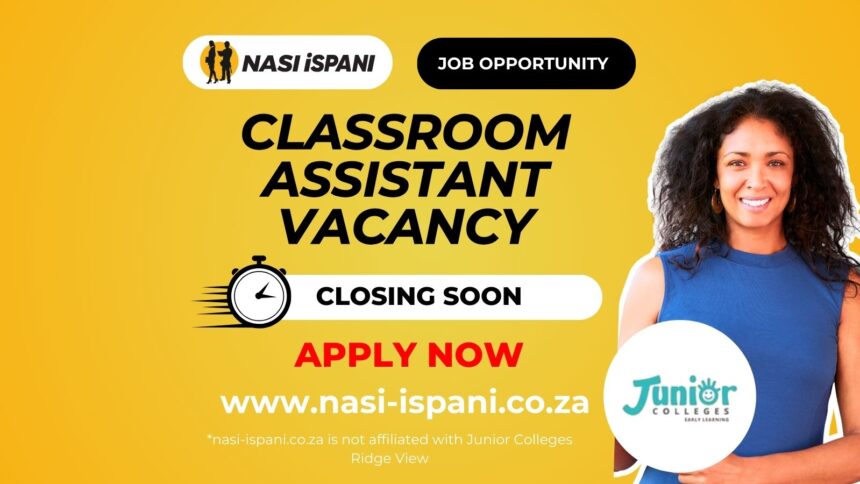 Classroom Assistant Vacancy at ADvTECH