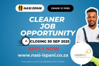 Cleaner Job Opportunity at USAASA – Apply Now