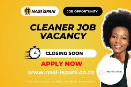 Cleaner Job Vacancy at Sun International