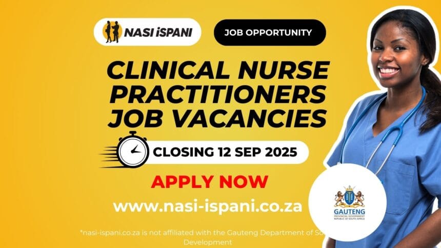 Clinical Nurse Practitioners Job Vacancies