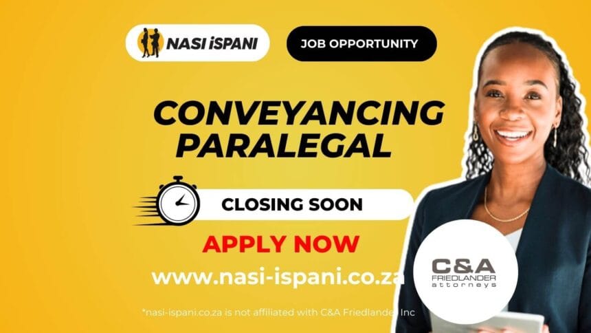 Conveyancing Paralegal