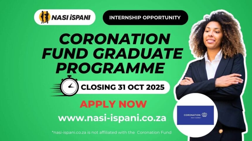 Coronation Fund Managers Graduate Programme 2025 / 2026