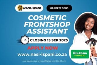 Cosmetic Frontshop Assistant- Dis-Chem Pharmacies Limited