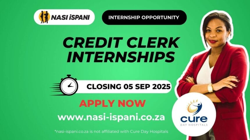 Cure Day Hospitals Credit Clerk Internships