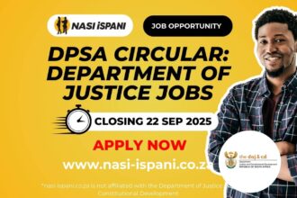 DPSA Circular: Department of Justice and Constitutional Development