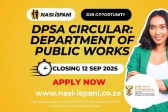 DPSA Circular: Department of Public Works and Infrastructure