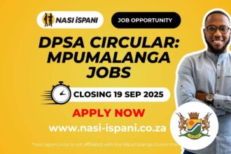 DPSA Circular: Mpumalanga Government Jobs