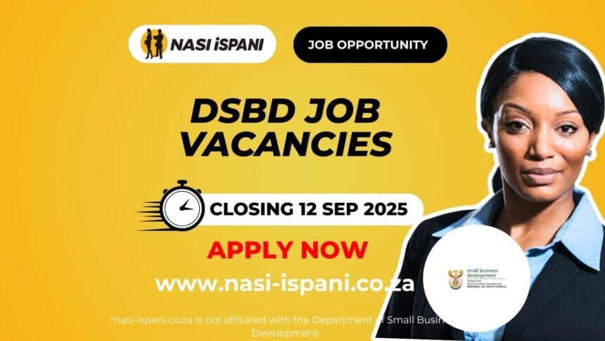 DSBD Job Vacancies
