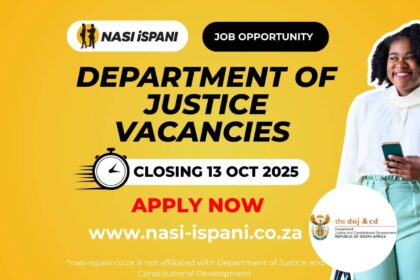 Department of Justice and Constitutional Development Vacancies