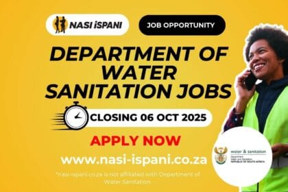 Department of Water Sanitation Vacancies