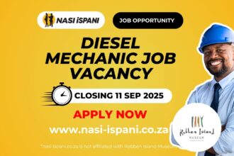 Diesel Mechanic Vacancy at Robben Island Museum