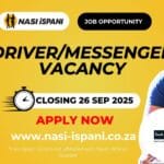 Driver/Messenger Vacancy at South African Tourism
