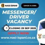 Driver Vacancy at the Department of Traditional Affairs