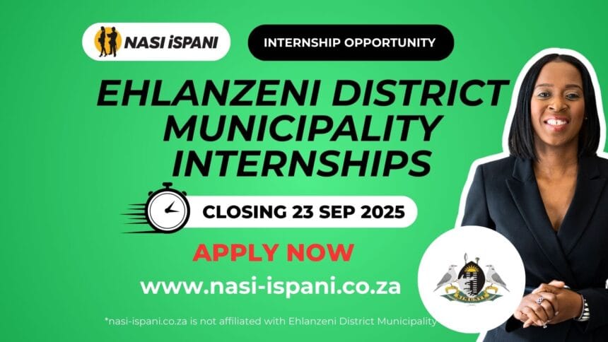 Ehlanzeni District Municipality Internship Opportunities