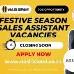 Festive Season Sales Assistant Vacancies