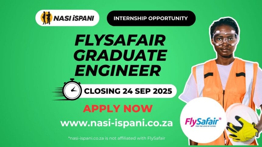 FlySafair Graduate Engineer Programme