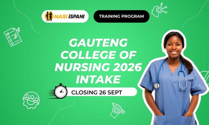 Gauteng College of Nursing 2026 Intake