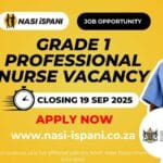 Grade 1 Professional Nurse Vacancies at the North West Department of Education