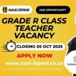 Grade R Class Teacher Vacancy at Somerset College