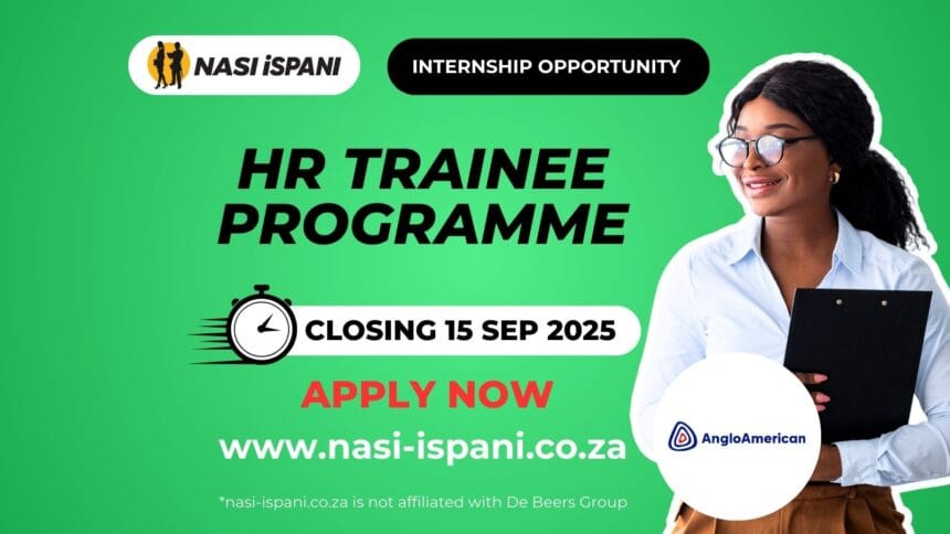 HR Trainee Programme at the De Beers Group