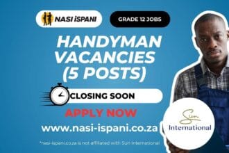 Handyman Vacancies at Sun International (5 posts)