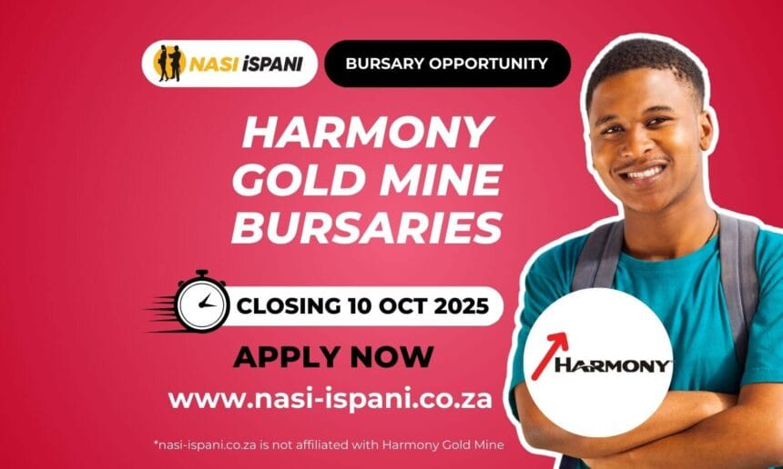Harmony Gold Mine Bursaries 2026