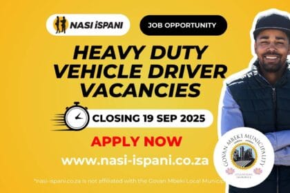 Heavy Duty Vehicle Driver Vacancies at Govan Mbeki Local Municipality
