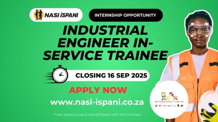 Industrial Engineering In-service Trainee
