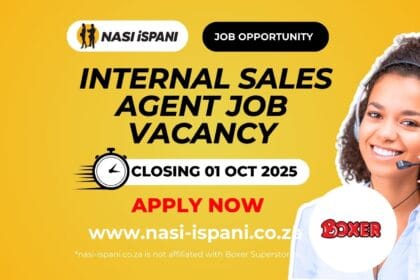 Internal Sales Agent Job Vacancy