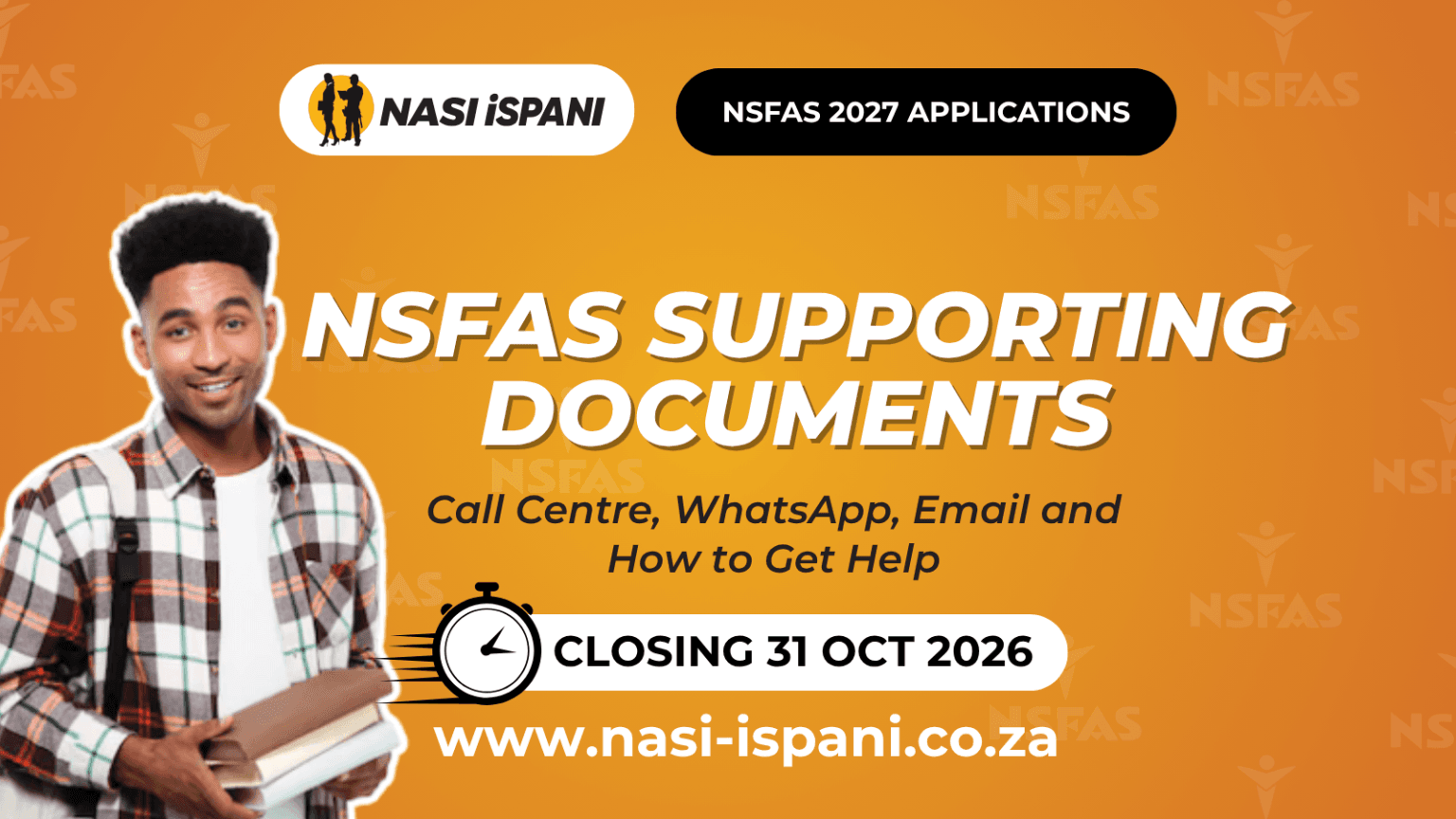 NSFAS Supporting Documents For 2027 Applications