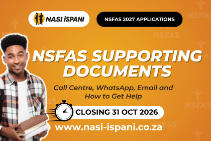 NSFAS Supporting Documents For 2027 Applications