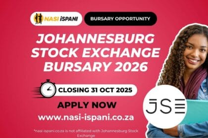 Johannesburg Stock Exchange Bursary 2026