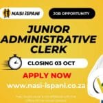 Junior Administrative Clerk Vacancy in Pretoria