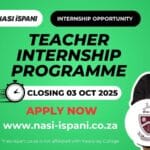 Kearsney College Teacher Internship Programme 2026