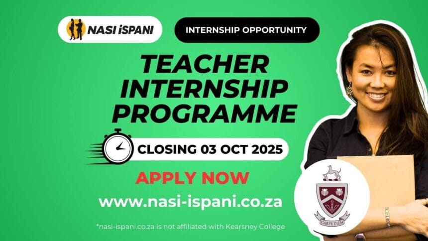 Kearsney College Teacher Internship Programme 2026