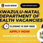 KwaZulu-Natal Department of Health Job Opportunities